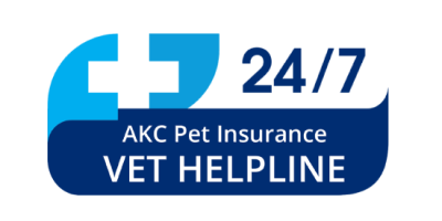Logo twenty four seven AKC Pet Insurance Vet Helpline